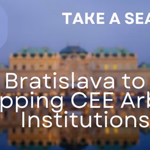 TAKE A SEAT! Roadshow STOP 5. From Bratislava to Vilnius: Mapping CEE Arbitral Institutions